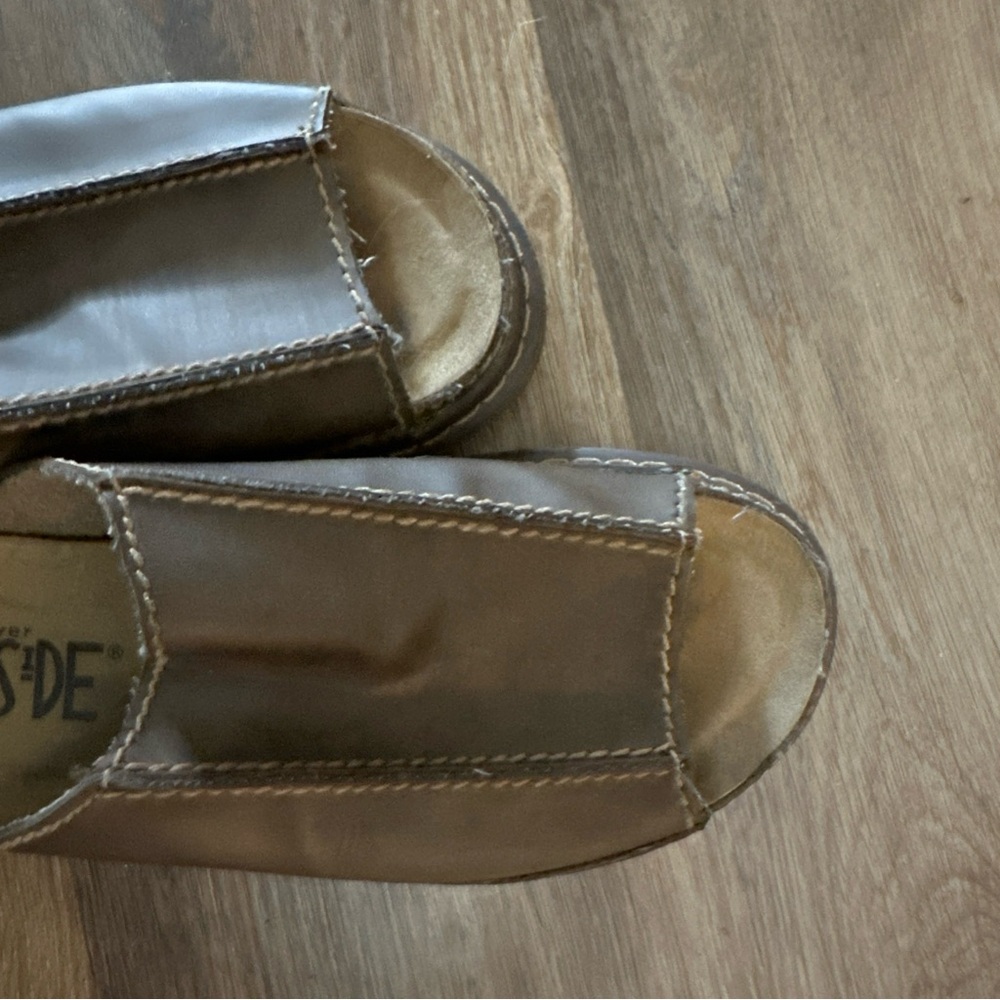 YTK LOWER EAST SIDE Brown leather Slip-On Shoes - Picture 6 of 16
